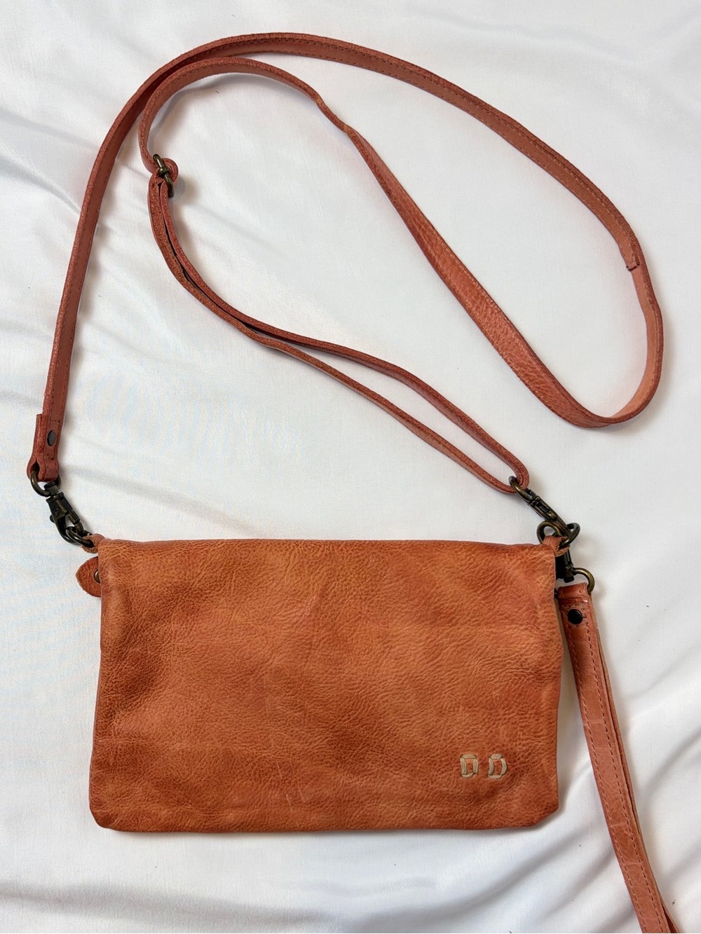 Bed Stu Candice Leather Crossbody Wallet Wristlet Convertible